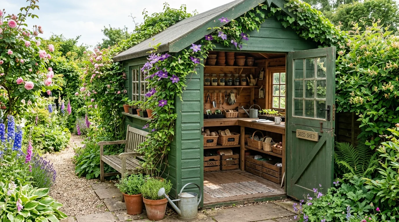 Windowed Shed Design